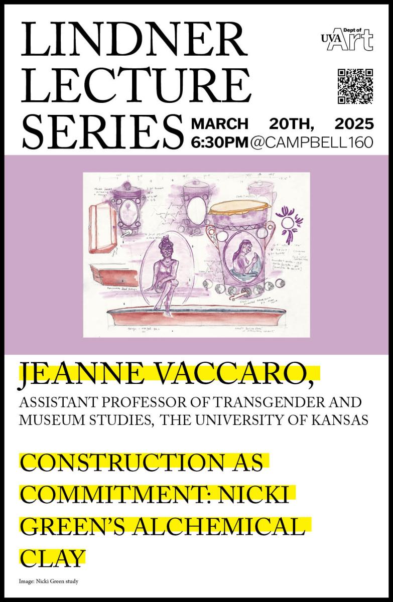 Lindner Lecture Series: Construction as Commitment: Nicki Green's Alchemical Clay