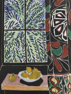  Henri Matisse, Egyptian Curtain, 1948