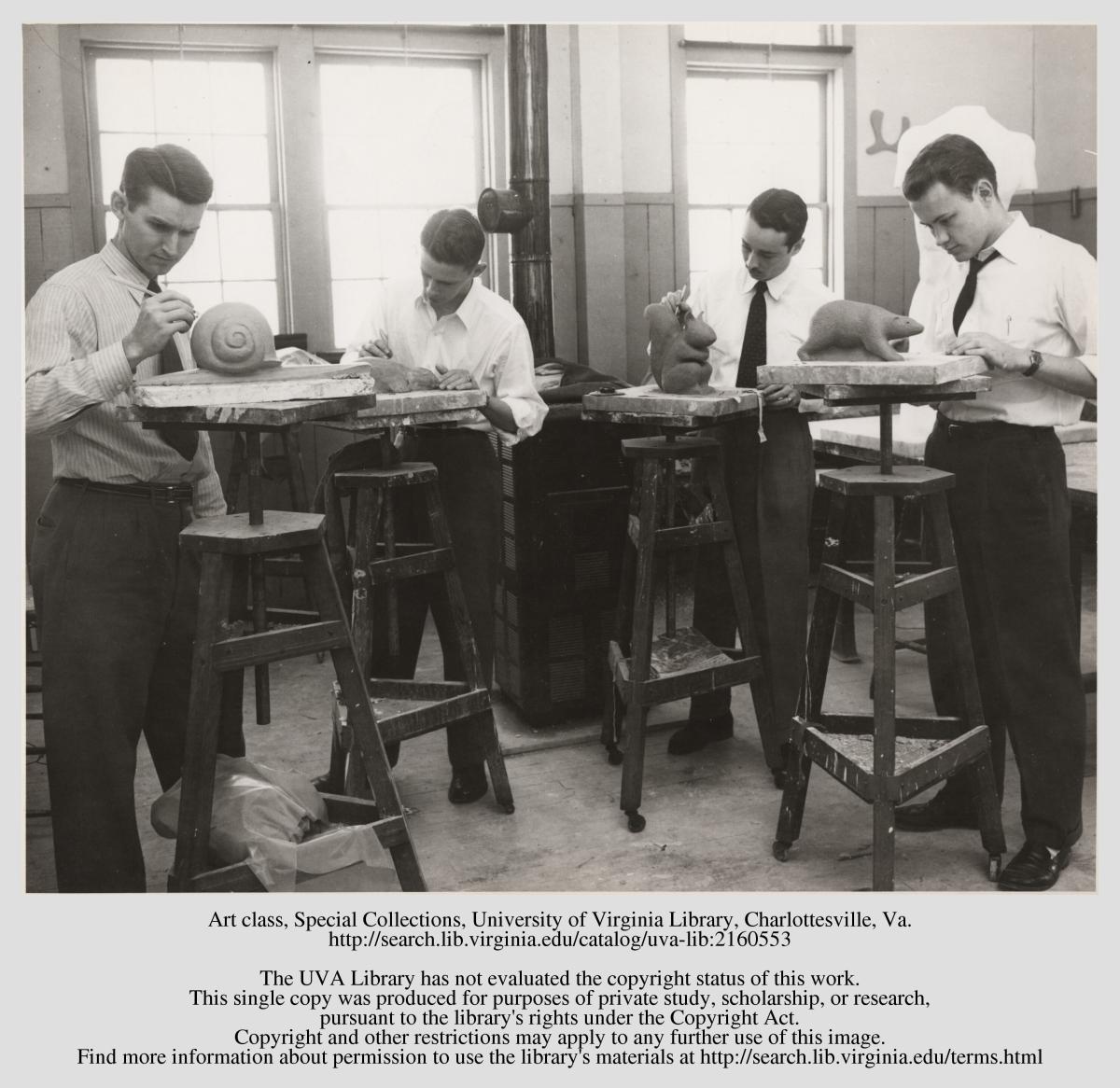 Timeline of UVA Art and Art History Department
