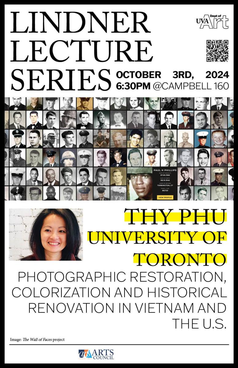 Lindner Lecture Series: Photographic Restoration, Colorization and Historical Renovation in Vietnam and the U.S.