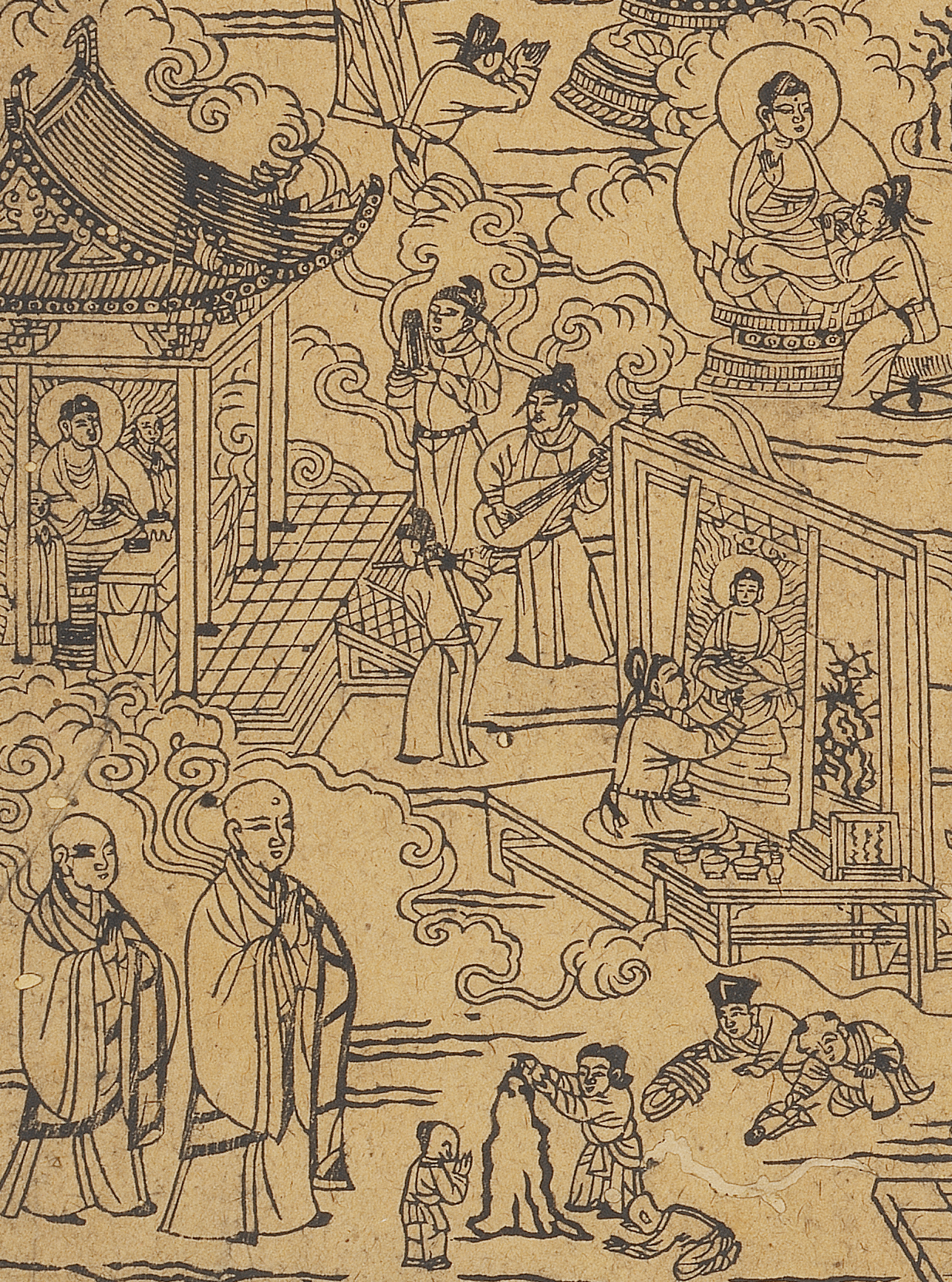 Buddhist print