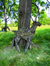 Kluge-Ruhe’s “Breathe with Me” offers a contemplative art walk