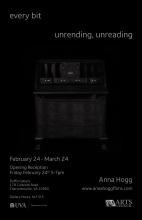 ‘every bit unrending, unreading’ exhibit opens at UVA’s Ruffin Hall